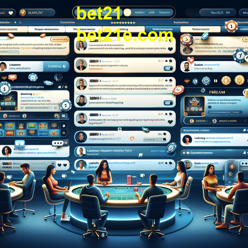 Explore o Fórum de Jogadores da Bet21
